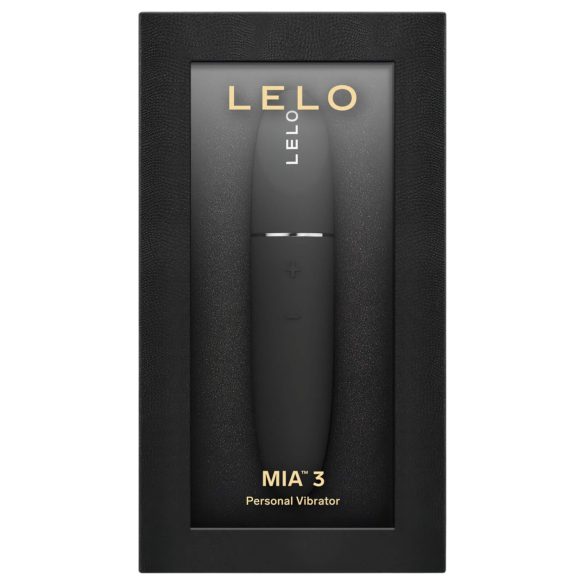 LELO Mia 3 - mini vibrator v obliki šminke - črna