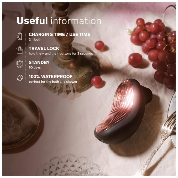 LELO Sona 3 Cruise - stimulator za klitoris z valovi - vijolična