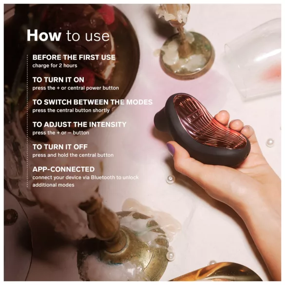 LELO Sona 3 Cruise - stimulator za klitoris z valovi - vijolična