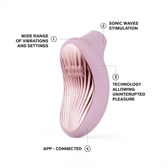 LELO Sona 3 Cruise - stimulator klitorisa valovi - roza