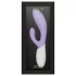 LELO INA Twist - vibrator za točko G z ročico za stimulacijo klitorisa, upravljan prek aplikacije (vijoličen)