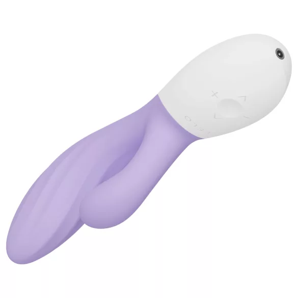 LELO INA Twist - vibrator za točko G z ročico za stimulacijo klitorisa, upravljan prek aplikacije (vijoličen)