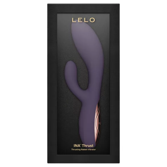 LELO - INA Thrust potisni zajčji vibrator (vijoličen)