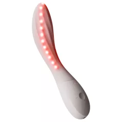   LELO Mona Spectra - pametni vibrator za točko G z LED‑svetlobo (bel)