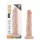 Dr. Skin - realistični dildo z priseskom - natur 19 cm