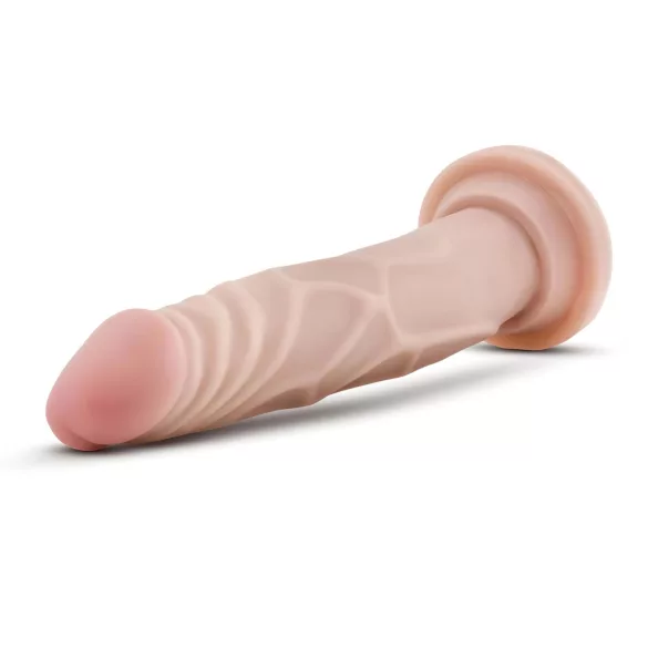 Dr. Skin - realistični dildo z priseskom - natur 19 cm