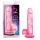 B Yours Sweet N Hard 4 - dildo s testisi - 18 cm - roza