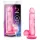 B Yours Sweet N Hard 4 - dildo s testisi - 18 cm - roza
