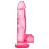 bjours Sweet N Hard 4 - prisesalni dildo z modom (roza)