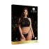 Le Désir Plus Size - bleščeč večerni komplet - črna (XL-3XL)