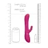 Vive Chou - vibrator za klitoris z ročko - polnjenje USB, zamenljiva glava