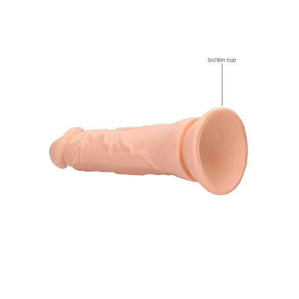 RealRock - realistični dildo - 23 cm - naravna barva