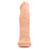 RealRock - podaljšek za penis - 17 cm - naravna barva