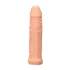RealRock - podaljšek za penis - 17 cm - naravna barva