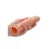 RealRock - podaljšek za penis - 17 cm - naravna barva