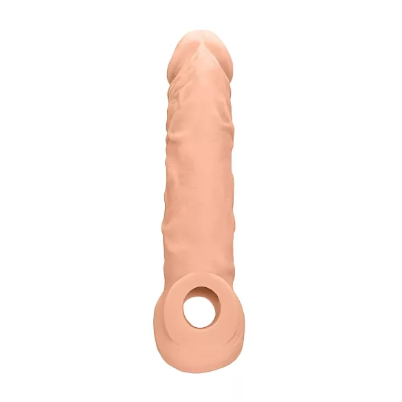 RealRock - penis rokav - 21 cm - naravno
