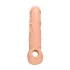 RealRock - penis rokav - 21 cm - naravno
