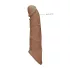RealRock - podaljšek za penis - 21 cm - temno naravno