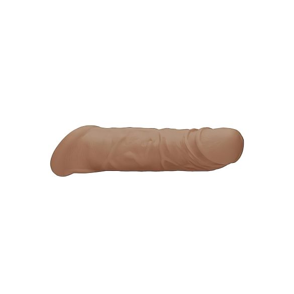 RealRock - podaljšek za penis - 21 cm - temno naravno