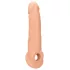 RealRock - podaljšek za penis - 21,5 cm - naravna barva