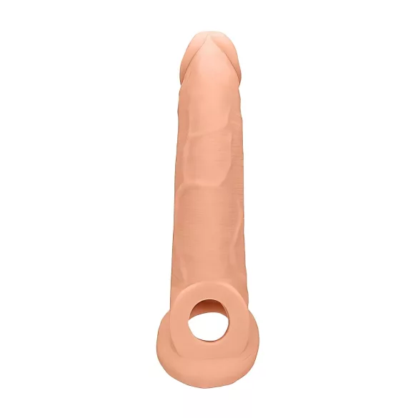 RealRock - podaljšek za penis - 21,5 cm - naravna barva