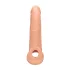 RealRock - podaljšek za penis - 21,5 cm - naravna barva