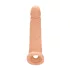 RealRock - podaljšek za penis - 21,5 cm - naravna barva