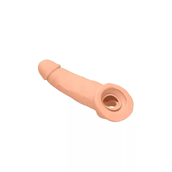 RealRock - podaljšek za penis - 21,5 cm - naravna barva