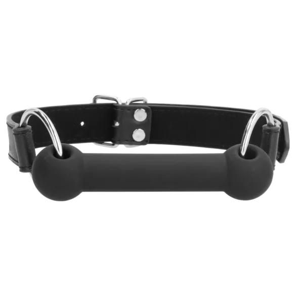 Ouch! - pasji kost oblikovan gag - črna