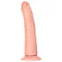 RealRock - realistični dildo - tanek - 15,5 cm - naravna barva