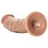 RealRock - realistični dildo - 15,5 cm - temna koža
