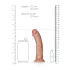 RealRock - realistični dildo - 15,5 cm - temna koža