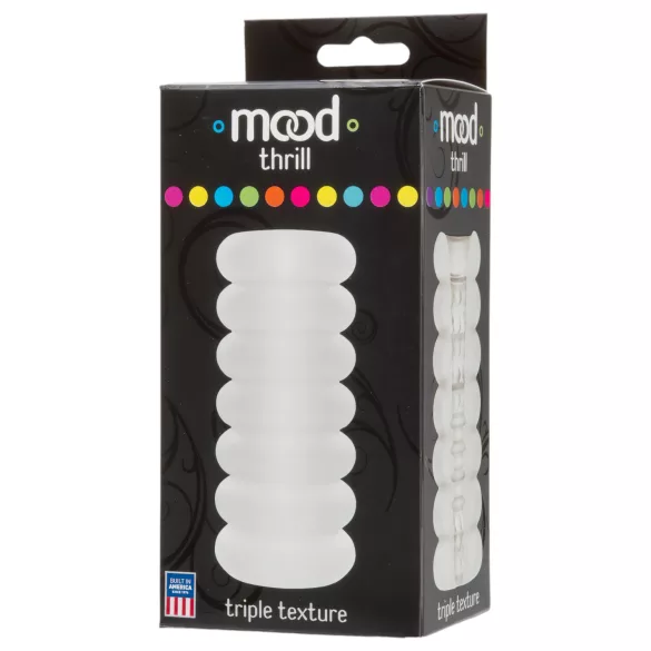 Doc Johnson Thrill - masturbator za moške - bela