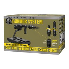 Doc Johnson Gunner System - seks stroj - črna