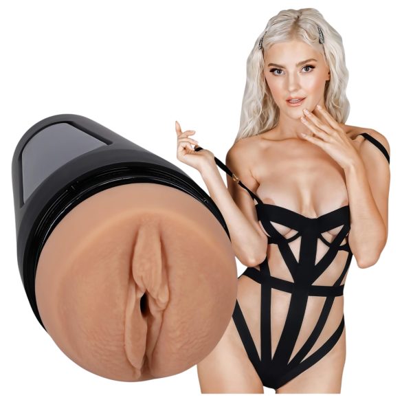 Doc Johnson Eva Elfie - masturbator vagina - realistična Ultraskyn - natur