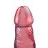Crystal Jellies - analni dildo s priseskom (roza)
