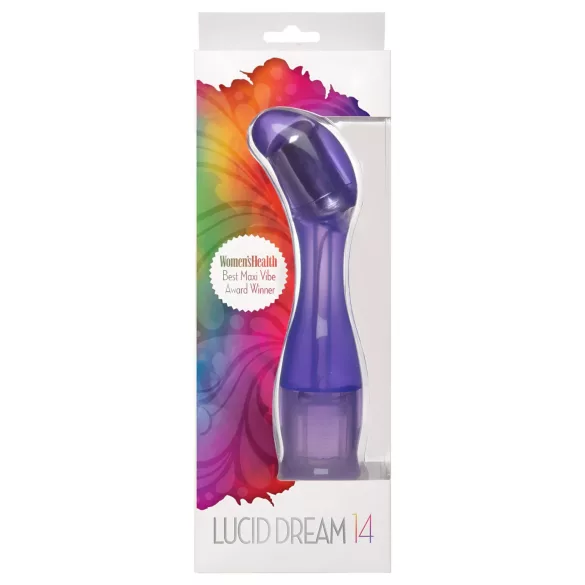 Lucid Dream 14 - vibrator za G-točko - močan - vijoličen