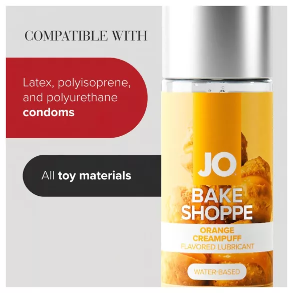 System JO Bake Shoppe - aromatizirano lubrikacijsko sredstvo, profiterol (60 ml)