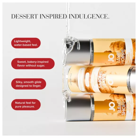 System JO Bake Shoppe - aromatizirano lubrikacijsko sredstvo, profiterol (60 ml)