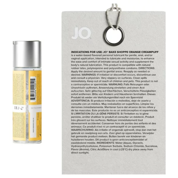 System JO Bake Shoppe - aromatizirano lubrikacijsko sredstvo, profiterol (60 ml)