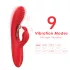 Bestoy - vibrator za G-točko in klitoris - rdeč