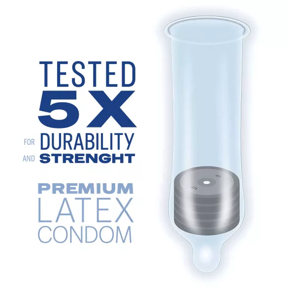 Durex Mutual Pleasure - kondom za zakasnitev (3 kos)