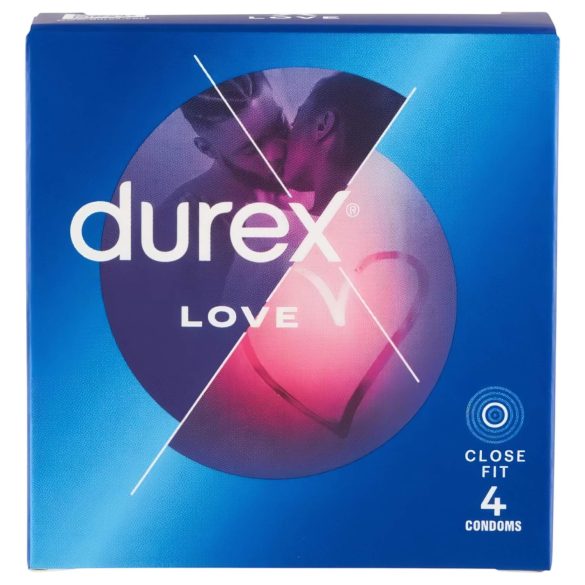 Durex Love - Prilagodljiv kondom (4 kos)