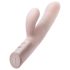 Blush Fraya – potisni vibrator s klitoralnim nastavkom (roza)