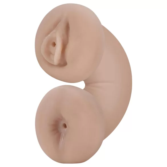 Enlust Tasha - vagina in anus lutka s svetlobnim učinkom - naravna barva