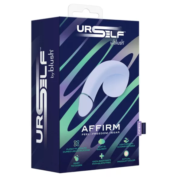 Blush UrSelf Affirm - realistični dildo (barva kože) - 13 cm