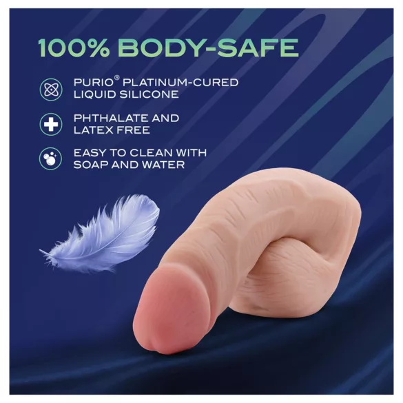 Blush UrSelf Affirm - realistični dildo (barva kože) - 13 cm