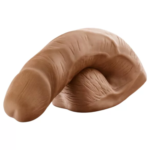 Blush UrSelf Affirm - realistični dildo (rjav) - 13 cm