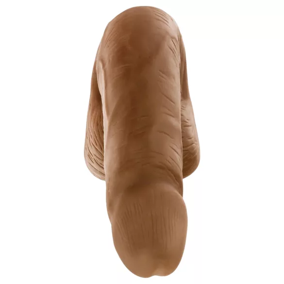Blush UrSelf Affirm - realistični dildo (rjav) - 13 cm