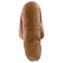 Blush UrSelf Affirm - realistični dildo (rjav) - 13 cm